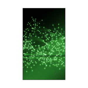 1 x 3 Mur d'images LED