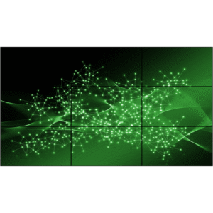 3 x 3 Mur d'images LED 4K UHD