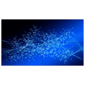 2 x 2 Mur d'images LED 4K UHD sans cadre