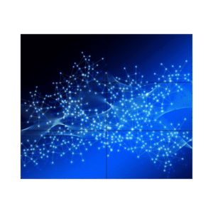 2 x 3 Mur d'images LED sans cadre